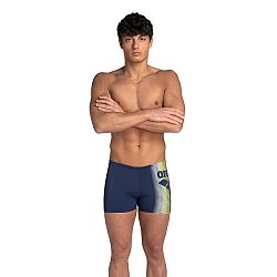ARENA Boxerkové plavky modro-žlté modrá XL-2XL