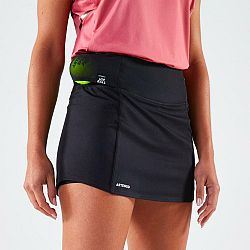 ARTENGO Dámska sukňa na tenis Hip Ball čierna M