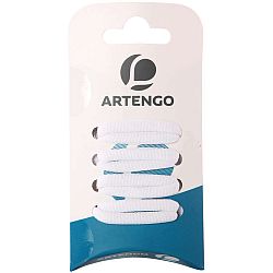 ARTENGO Oválne šnúrky Biele