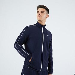 ARTENGO Pánska tenisová bunda Soft tmavomodrá L