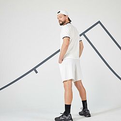 ARTENGO Pánske šortky Dry+ na tenis biele M