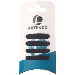 ARTENGO Ploché šnúrky čierne