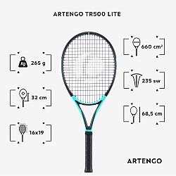 ARTENGO Tenisová raketa TR500 Lite zelená GRIP 1