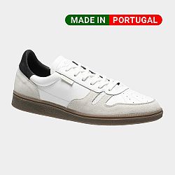 ATORKA Hádzanárska brankárska obuv pre dospelých GK500 bielo-čierna biela 42