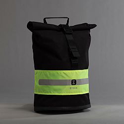 BTWIN Reflexný popruh na batoh 560 žltý žltá