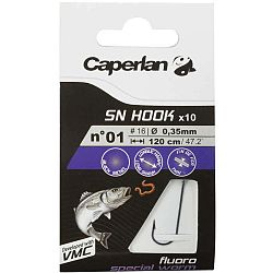 CAPERLAN Háčik Sn Shook Fluoro Sea Worm