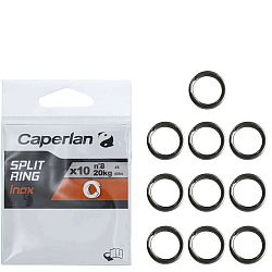 CAPERLAN Krúžky Split Ring Nerez