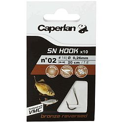 CAPERLAN Sn Hook Bronzovaný Vyhnutý