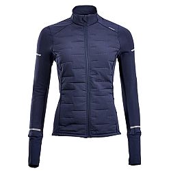 Dámska bunda Kiprun Warm modrá S
