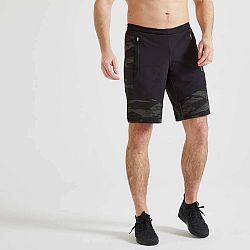 DOMYOS Pánske šortky Fst 500 Kaki