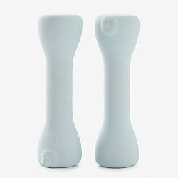 DOMYOS Sada činiek 2x 2 kg - EASY modré 2 x 2 kg