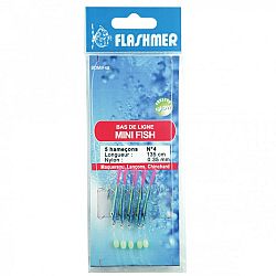 FLASHMER Háčik s perím MINI FISH 5 HAM č. 4