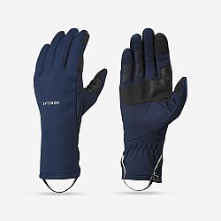 FORCLAZ Strečové dotykové rukavice MT500 na horskú turistiku tmavomodré L
