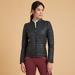FOUGANZA Dámska jazdecká bunda 900 čierna L-XL