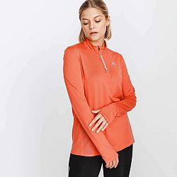 KALENJI Dámske Tričko Run Dry+ Na Zips