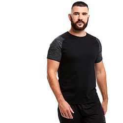 KIPSTA Tímové Tričko T100 čierne