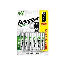 Nabíjateľné batérie Energizer 5+1 AAA/HR3 700 mAh .
