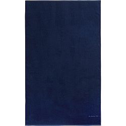 OLAIAN Plážová osuška 145 × 85 cm tmavomodrá .