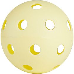 OROKS Lopta na florbal 100 žltá žltá