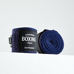 OUTSHOCK Boxerská bandáž 3 m modro-červená modrá