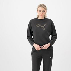 PUMA Dámska mikina na fitnes čierna M