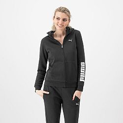 PUMA Dámska mikina s kapucňou na zips čierna S