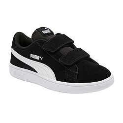 PUMA Detská obuv Smash na suchý zips čierna 29