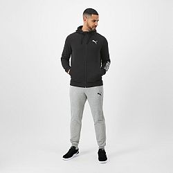 PUMA Pánske nohavice na fitnes sivé šedá L