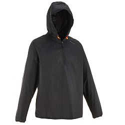 QUECHUA Bunda Nh100 Raincut čierna
