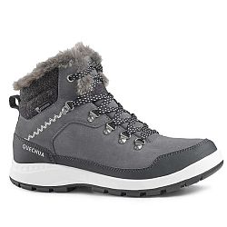 QUECHUA Dámska Obuv Sh500 X-warm Sivá