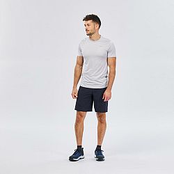 QUECHUA Pánske turistické šortky MH100 modrá 2XL