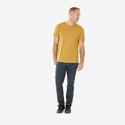 QUECHUA Tričko NH500 Fresh okrové okrová 4XL