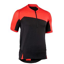 ROCKRIDER Dres Mtb St 500 červeno-čierny