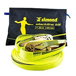 SIMOND Slackline 25 mm x 25 m žltá žltá .