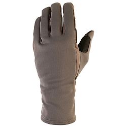 SOLOGNAC Hrejivé rukavice 500 zelené khaki XL
