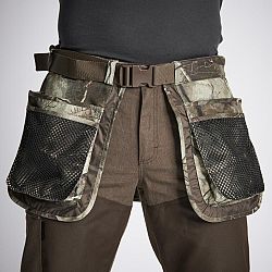 SOLOGNAC Poľovnícky opasok 100 maskovací khaki