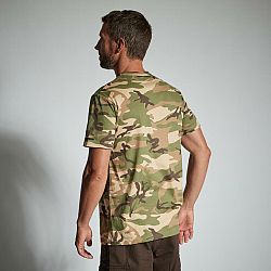 SOLOGNAC Tričko 100 odolné maskáčové khaki 4XL