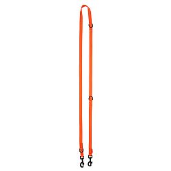 SOLOGNAC Vôdzka na psa 500 s 3 polohami oranžová