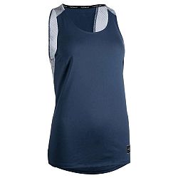 TARMAK Dámske Tielko T500 Navy Sivé