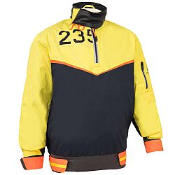 TRIBORD Detská Bunda Na Loď Modro-žltá