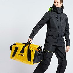 TRIBORD Nepremokavá taška 60 l žlto-čierna žltá