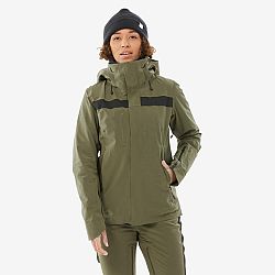 WEDZE Dámska lyžiarska bunda 900 kaki khaki XL