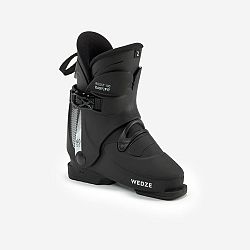 WEDZE Dámske lyžiarky 100 čierne 26-26,5 cm