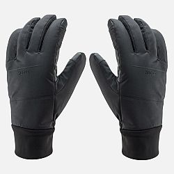 WEDZE Lyžiarske rukavice 100 Light čierne L