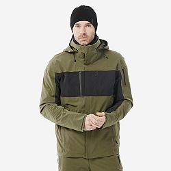 WEDZE Pánska lyžiarska bunda 900 kaki khaki XL