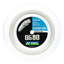 YONEX Bedmintonový výplet BG 80 biely .