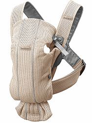 BABYBJÖRN Nosič Mini, Pearly Pink 3D Mesh
