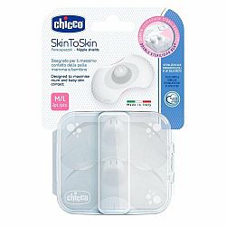 Chicco Chránič bradavky SkinToSkin silikón 2 ks