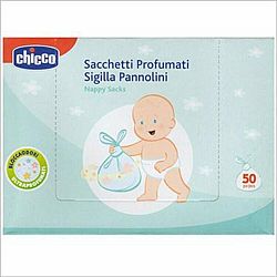 CHICCO Vrecúška parfumované na plienky, 50 ks