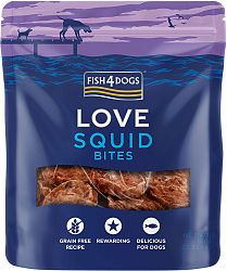 FISH4DOGS Maškrty pre psov kalmáre 80g
